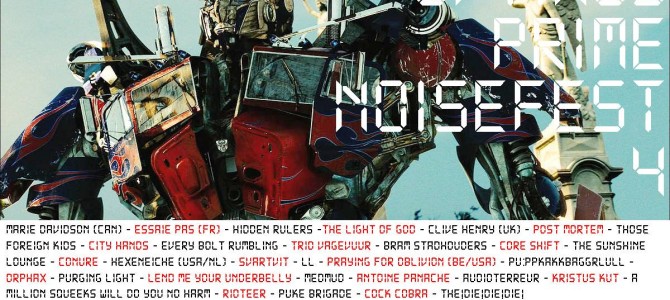 Optimus Prime Noisefest 4. For you!